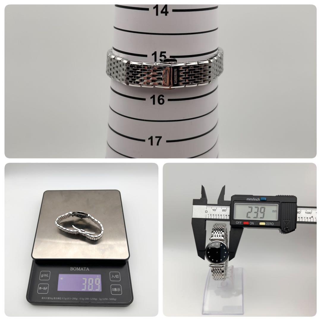 【稼働】LONGINES ロンジン レディース 12Pダイヤ ブラック文字盤