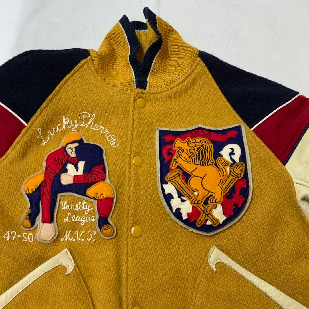 A/W フェローズ ウール レザー スタジャン M