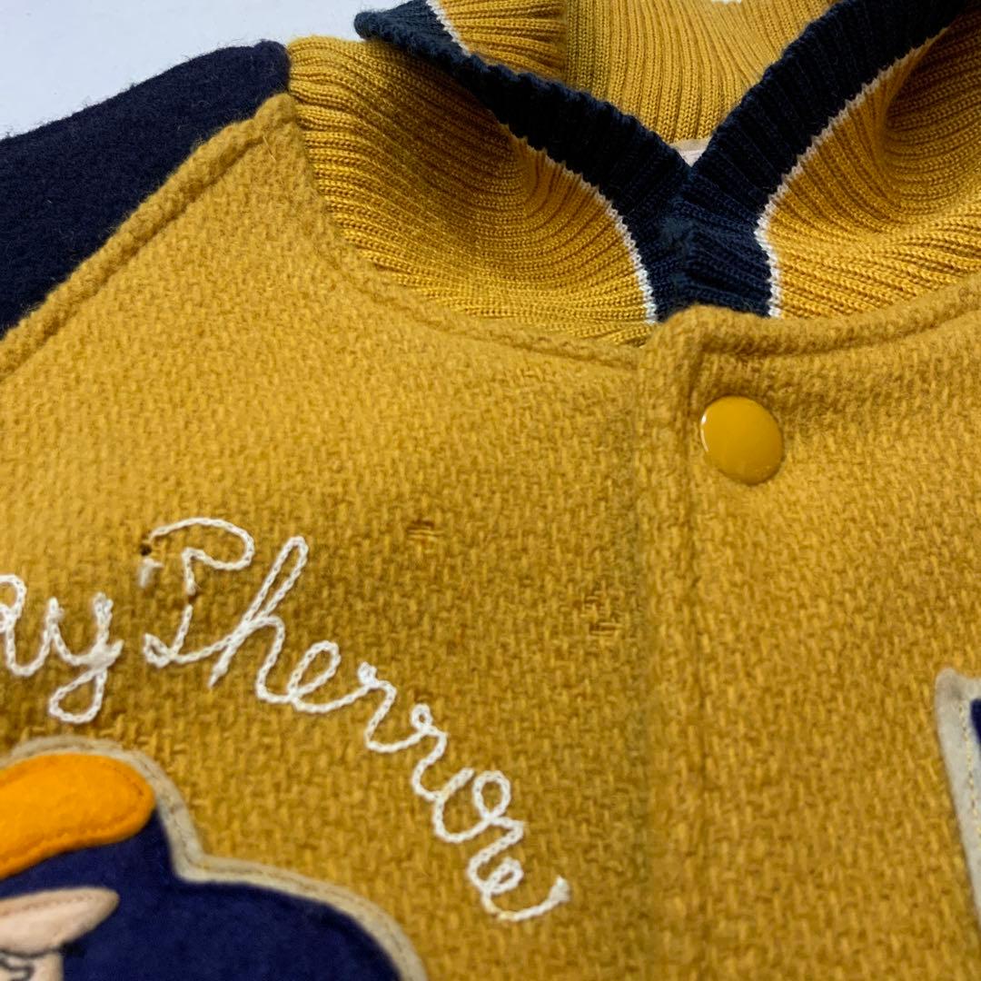 A/W フェローズ ウール レザー スタジャン M