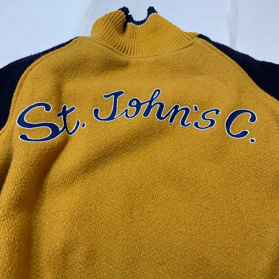 A/W フェローズ ウール レザー スタジャン M