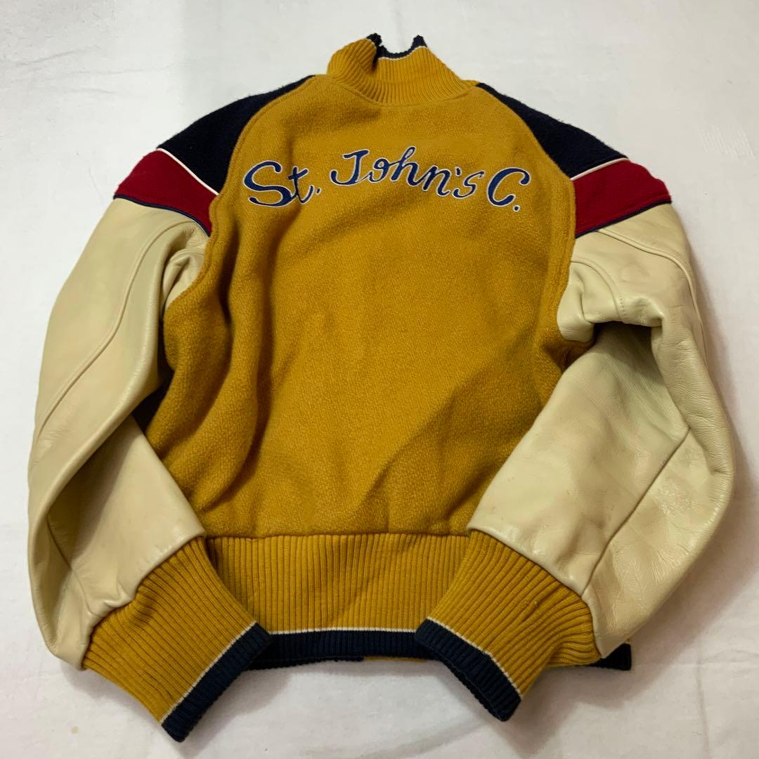 A/W フェローズ ウール レザー スタジャン M