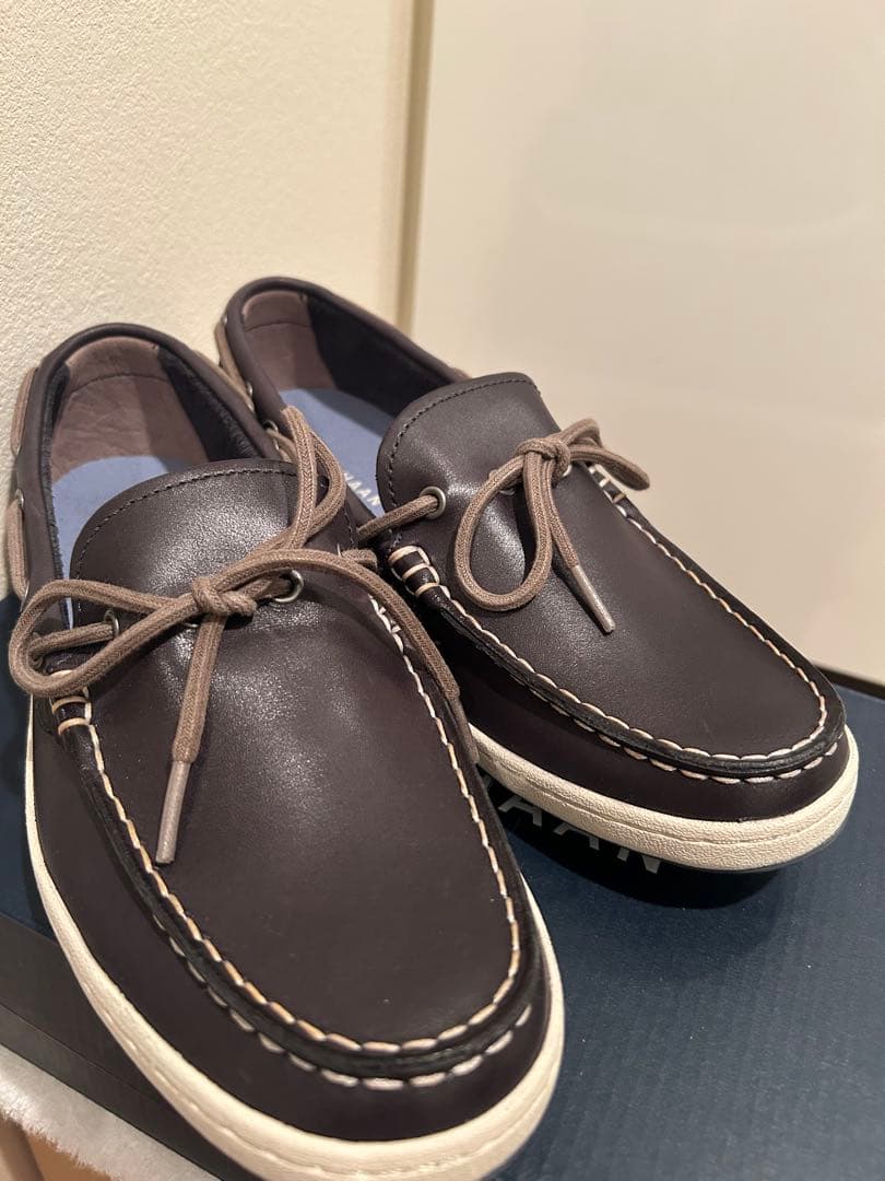 r*9様 COLE HAAN ダークブラウン モカシン