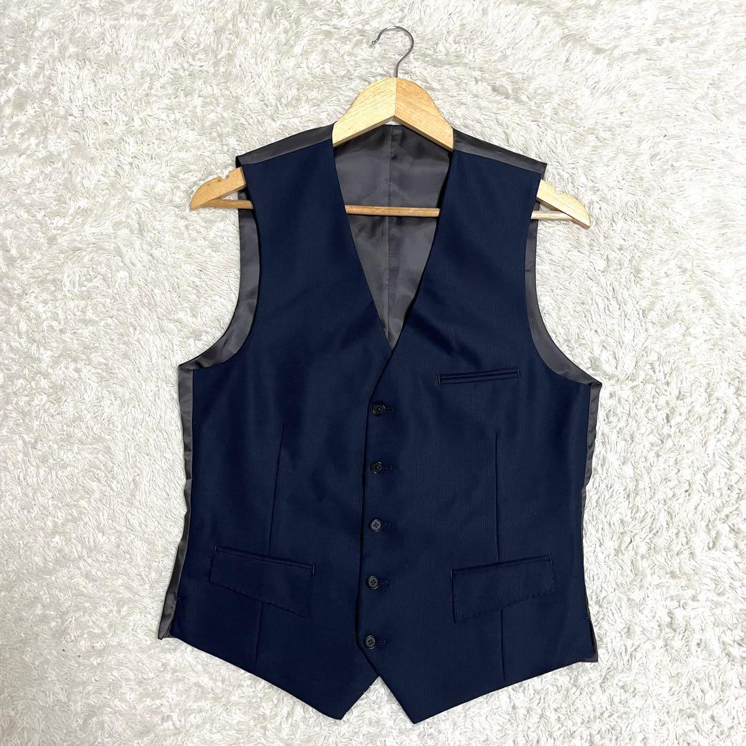 ✨美品✨ORIHICA 3ピーススーツ リバーシブルベスト Y6 Lサイズ相当