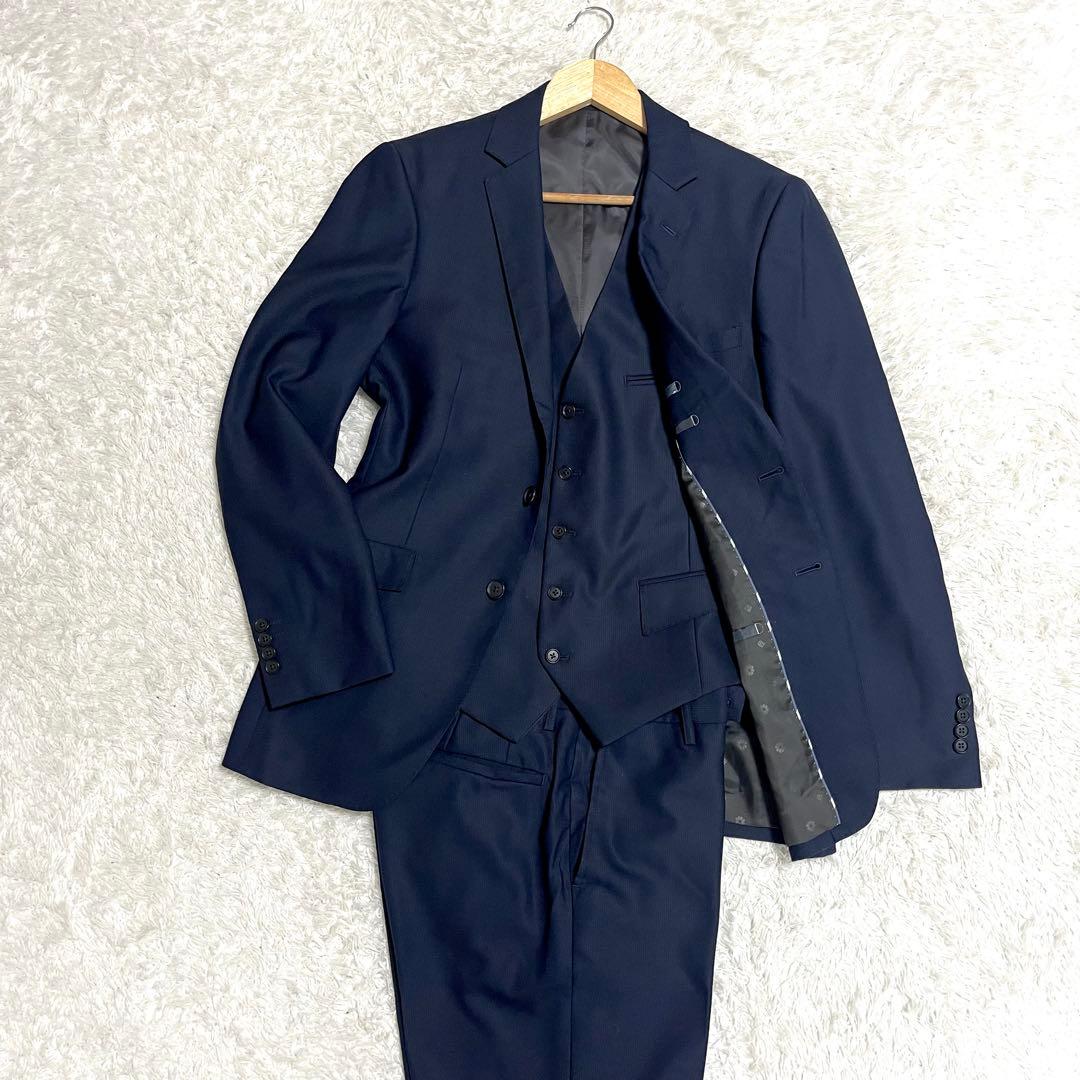 ✨美品✨ORIHICA 3ピーススーツ リバーシブルベスト Y6 Lサイズ相当