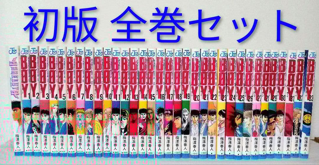 初版 HARELUYA BOY 全巻セット ジャンプコミックス JC 梅澤春人