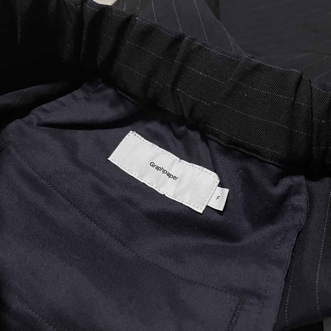 最終値下 Graphpaper 男子自身 UOMO ワイドテーパードシェフパンツ
