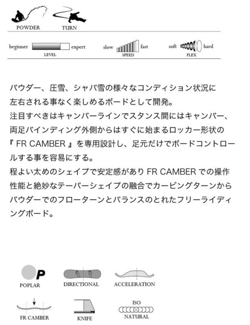 22-23 MOSS スノーボード BURNER バーナー 156cm