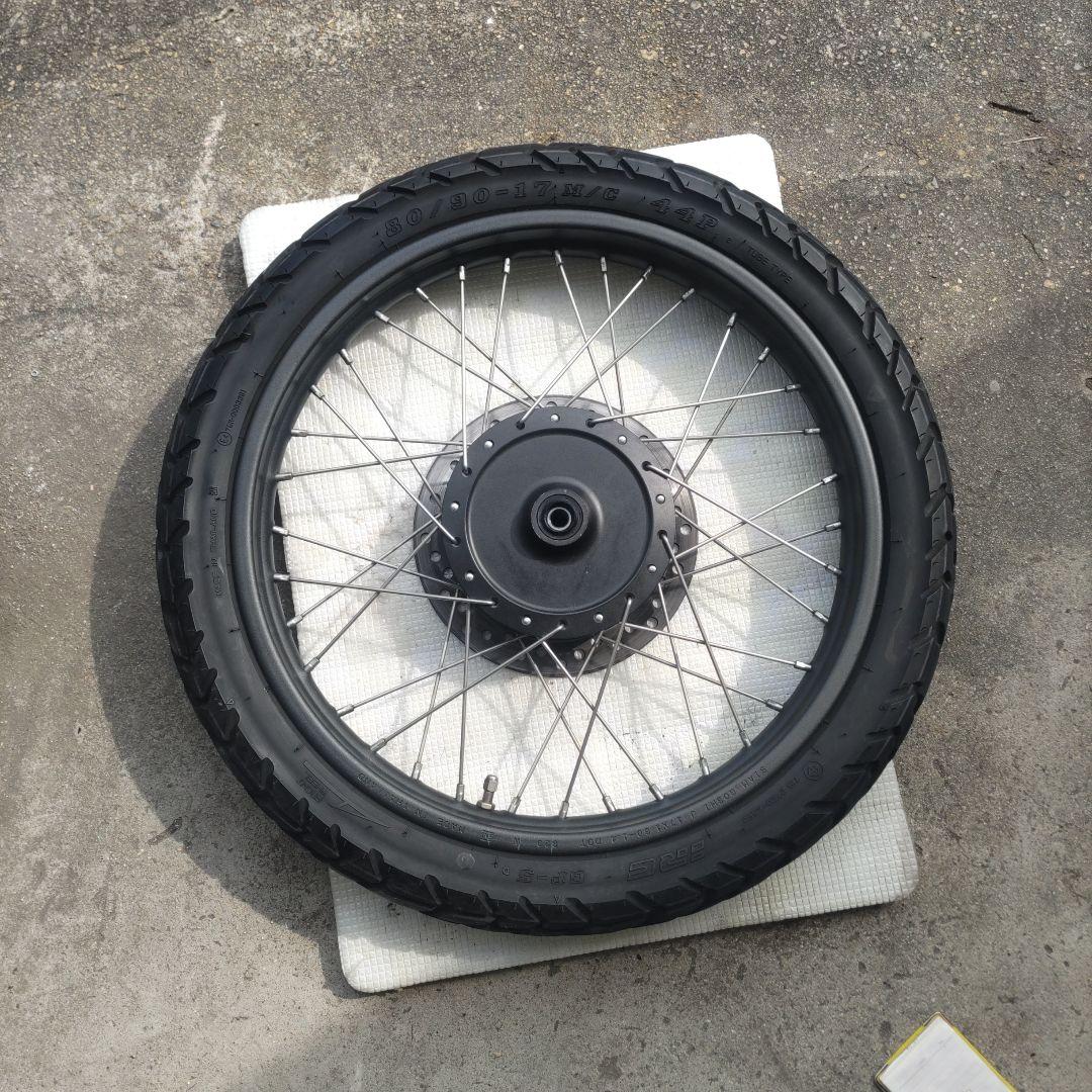 ハンターカブ125 JA55 純正タイヤホイールブレーキディスク付き前後セット