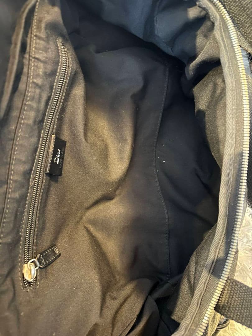 【中古】dior homme ディオールオム　ドラムバッグ　エディ期