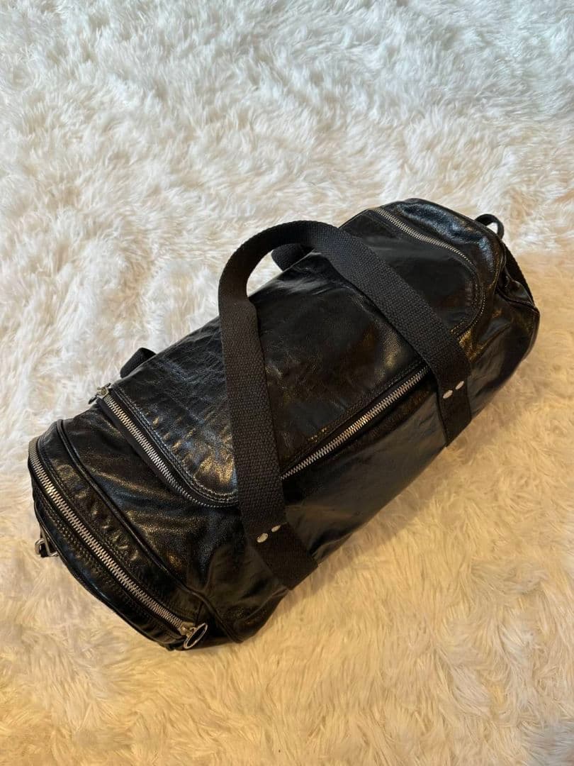 【中古】dior homme ディオールオム　ドラムバッグ　エディ期
