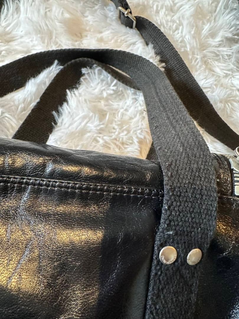 【中古】dior homme ディオールオム　ドラムバッグ　エディ期