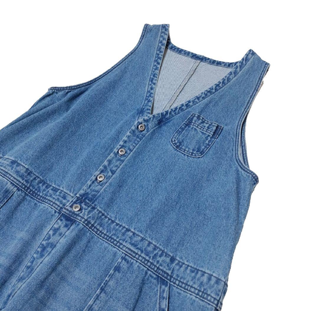 美品　ソウルベリー　店長のデニムなサロペット　オーバーオール　ゆったり　L　人気