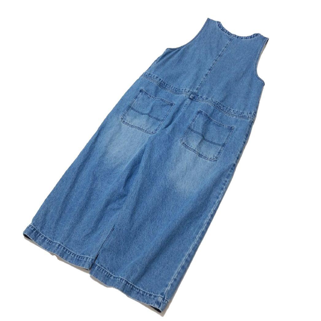 美品　ソウルベリー　店長のデニムなサロペット　オーバーオール　ゆったり　L　人気