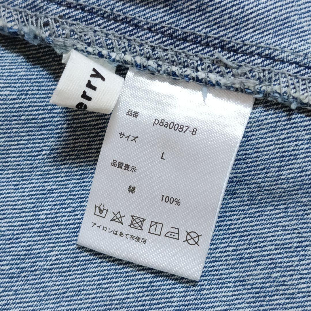 美品　ソウルベリー　店長のデニムなサロペット　オーバーオール　ゆったり　L　人気