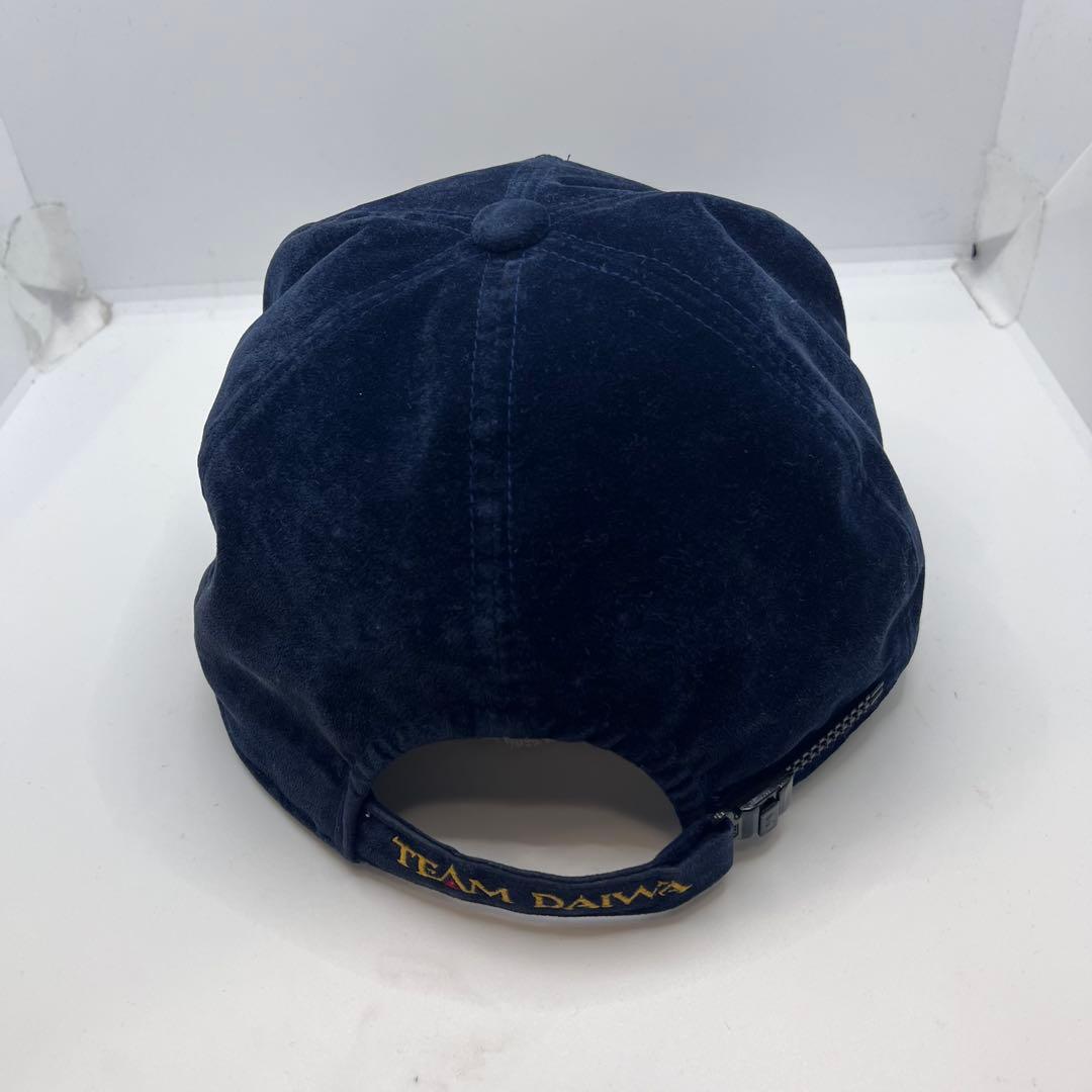 チームダイワ TEAMDAIWA キャップ　レーヨン　帽子　当時物　レトロ