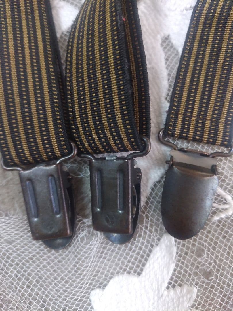 レア★Jean Paul GAUTIERジョンポールゴルチェ★サスペンダー黒