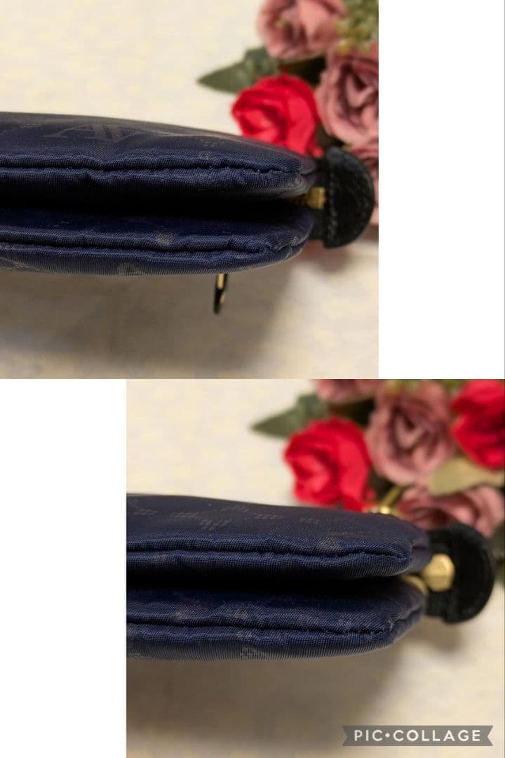 【美品】ATAO　❤️ブーブー・モノグラム❤️　ネイビー　✳️お箱無し