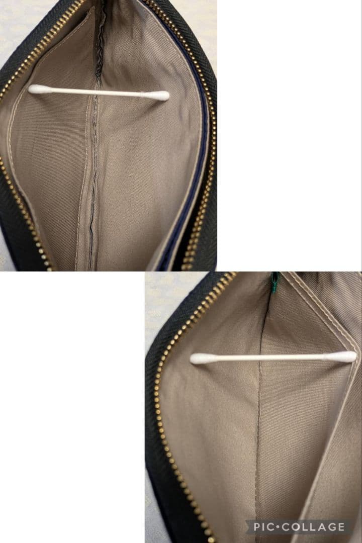 【美品】ATAO　❤️ブーブー・モノグラム❤️　ネイビー　✳️お箱無し