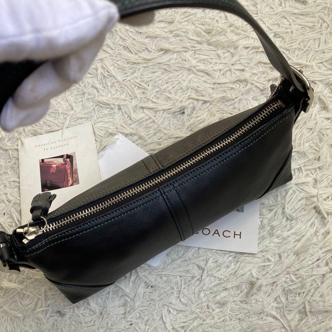 未使用保管品 vintage archive old coach black