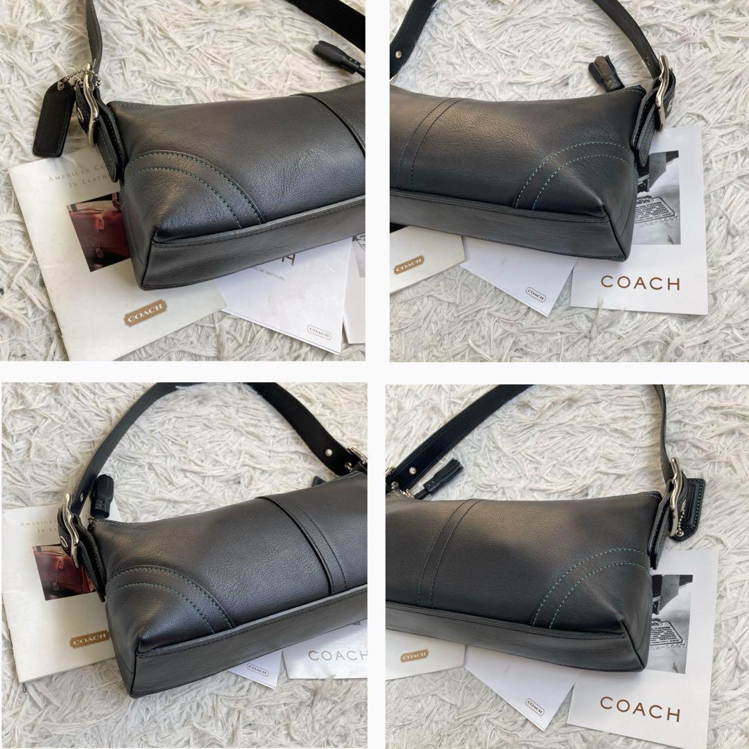 未使用保管品 vintage archive old coach black