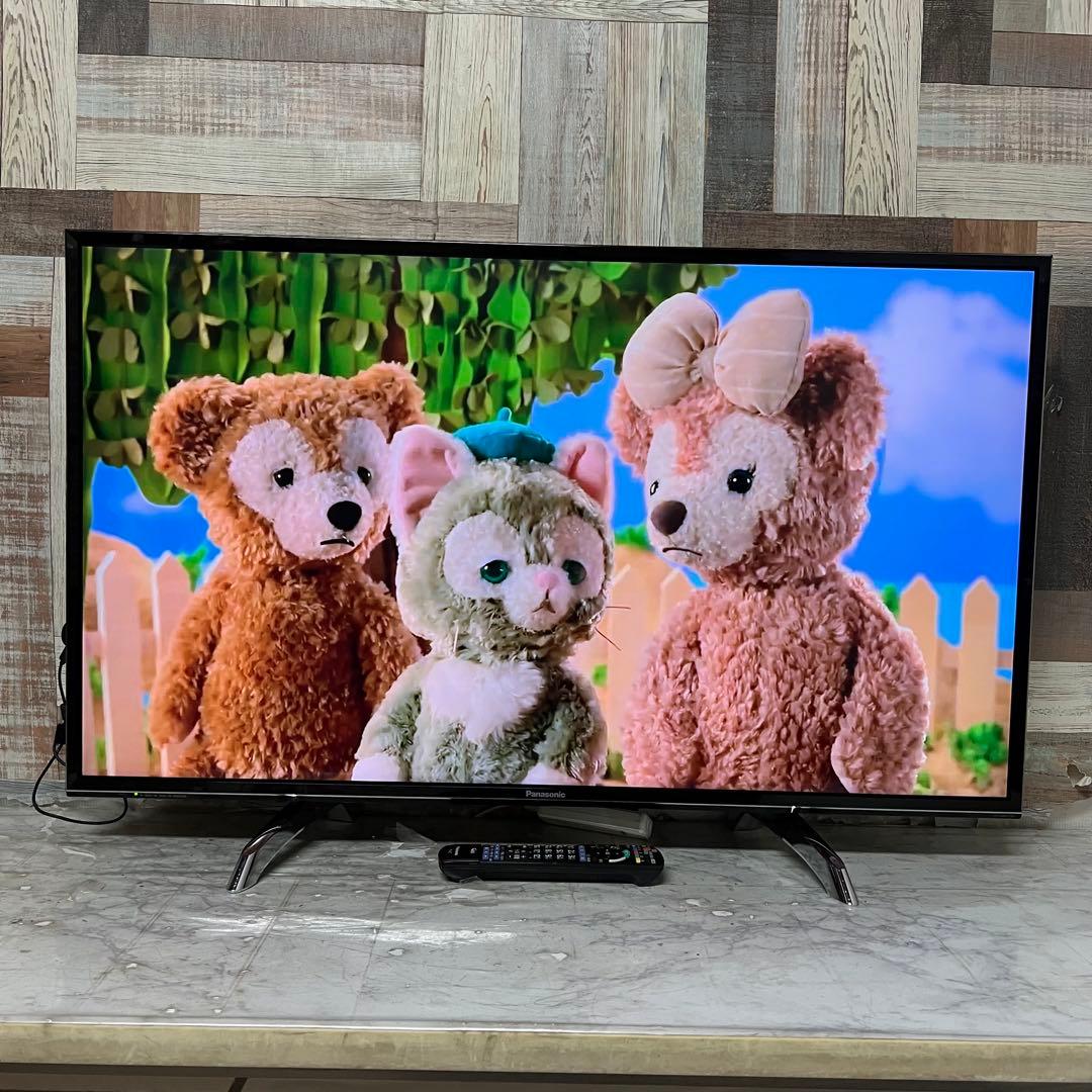 即日受渡❣️全国送料込パナソニック43型4K液晶テレビネット動画アプリ搭載