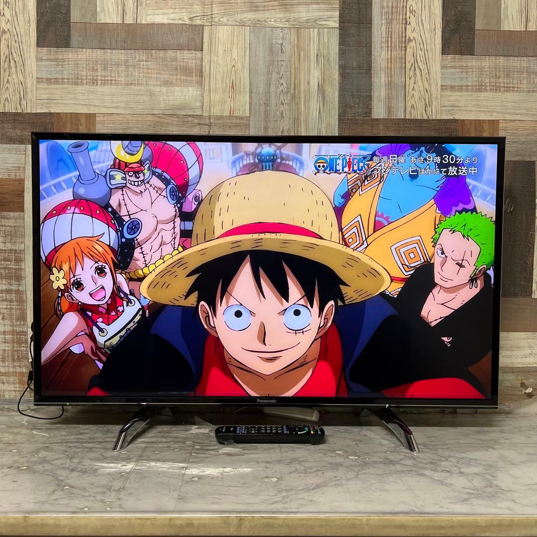 即日受渡❣️全国送料込パナソニック43型4K液晶テレビネット動画アプリ搭載