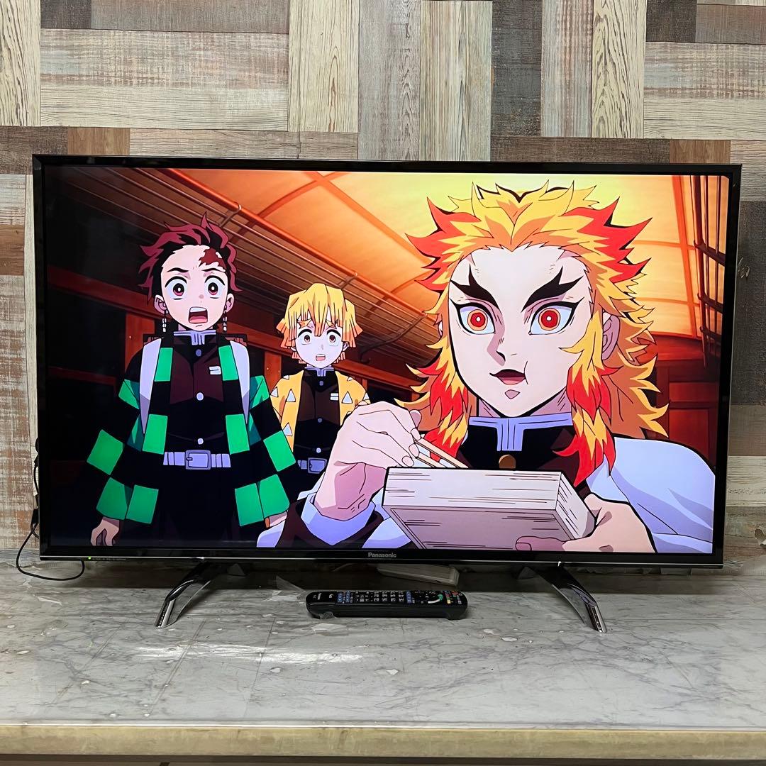 即日受渡❣️全国送料込パナソニック43型4K液晶テレビネット動画アプリ搭載