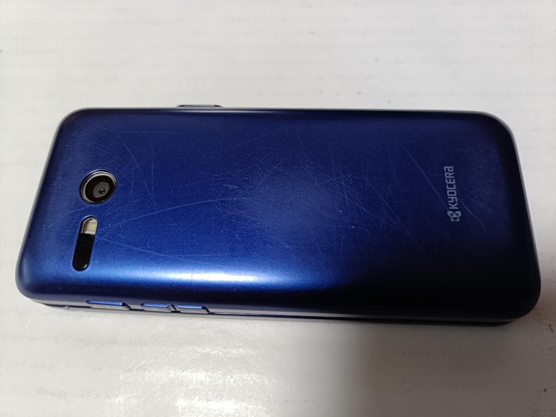 ☆ au かんたんケータイ KYF41 ロイヤルブルー #2