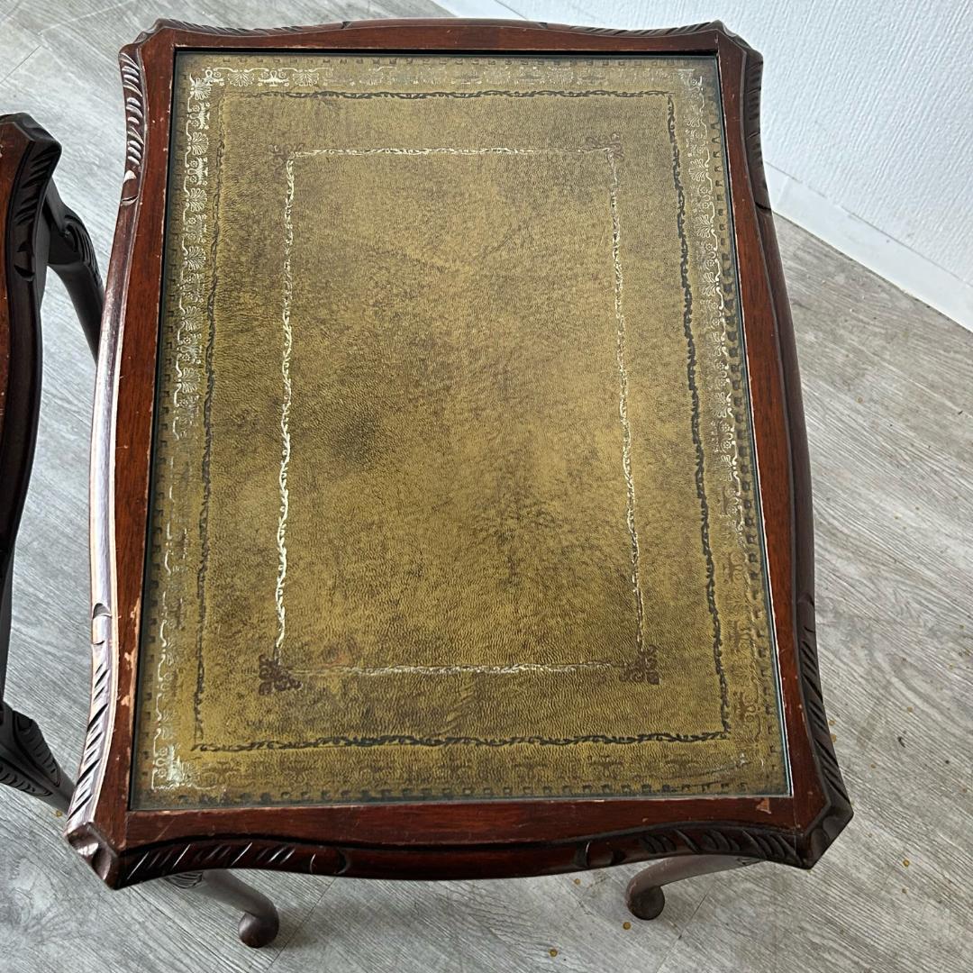 イギリス アンティーク家具 ネストテーブル コーヒーテーブル 店舗什器 412A