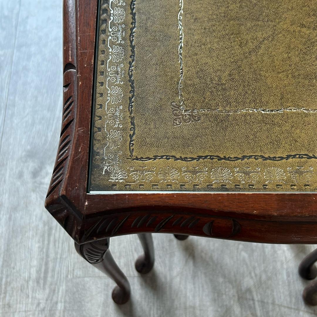 イギリス アンティーク家具 ネストテーブル コーヒーテーブル 店舗什器 412A