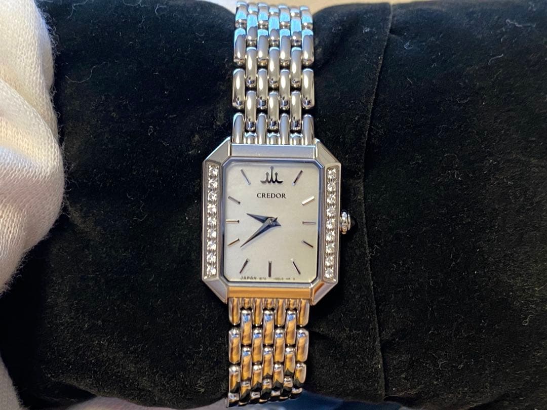 クレドールCREADOR レディース腕時計 シルバー
