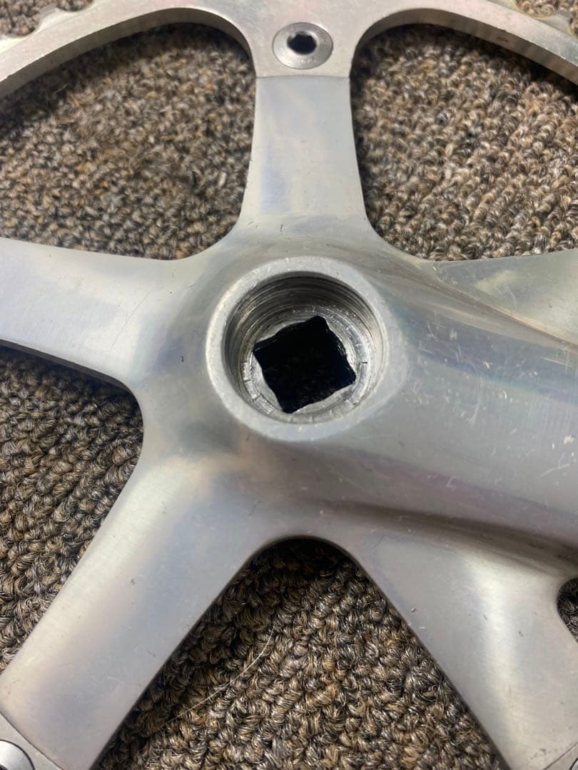 【165mm】njsデュラエース fc-7600 ピスト 競輪シングルスピード