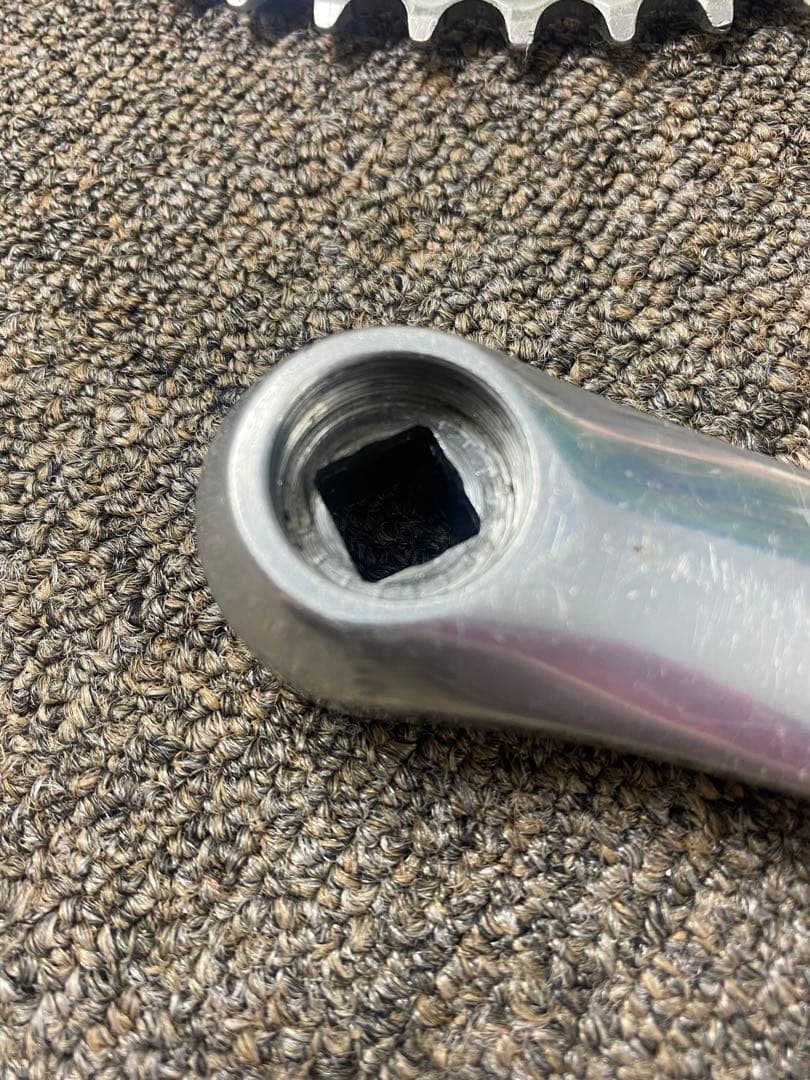 【165mm】njsデュラエース fc-7600 ピスト 競輪シングルスピード