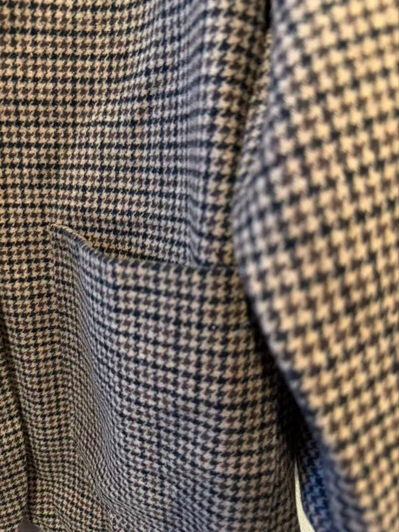 ジャケット・アウター eaphi WOOL LIKE CHECK JACKET