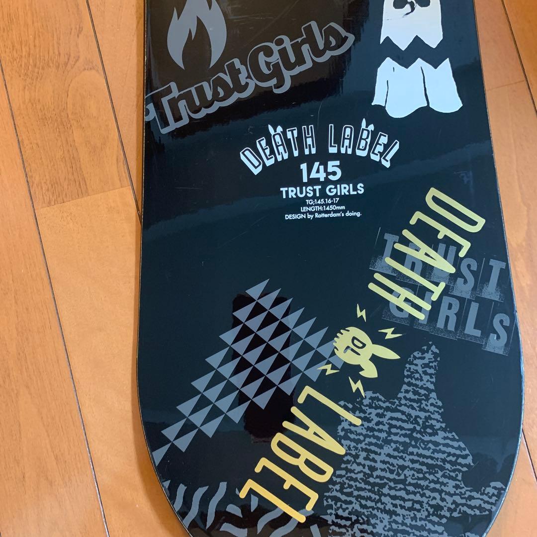 DEATH LABEL スノーボード グラフィックデザイン