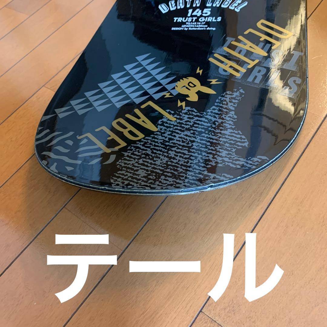 DEATH LABEL スノーボード グラフィックデザイン