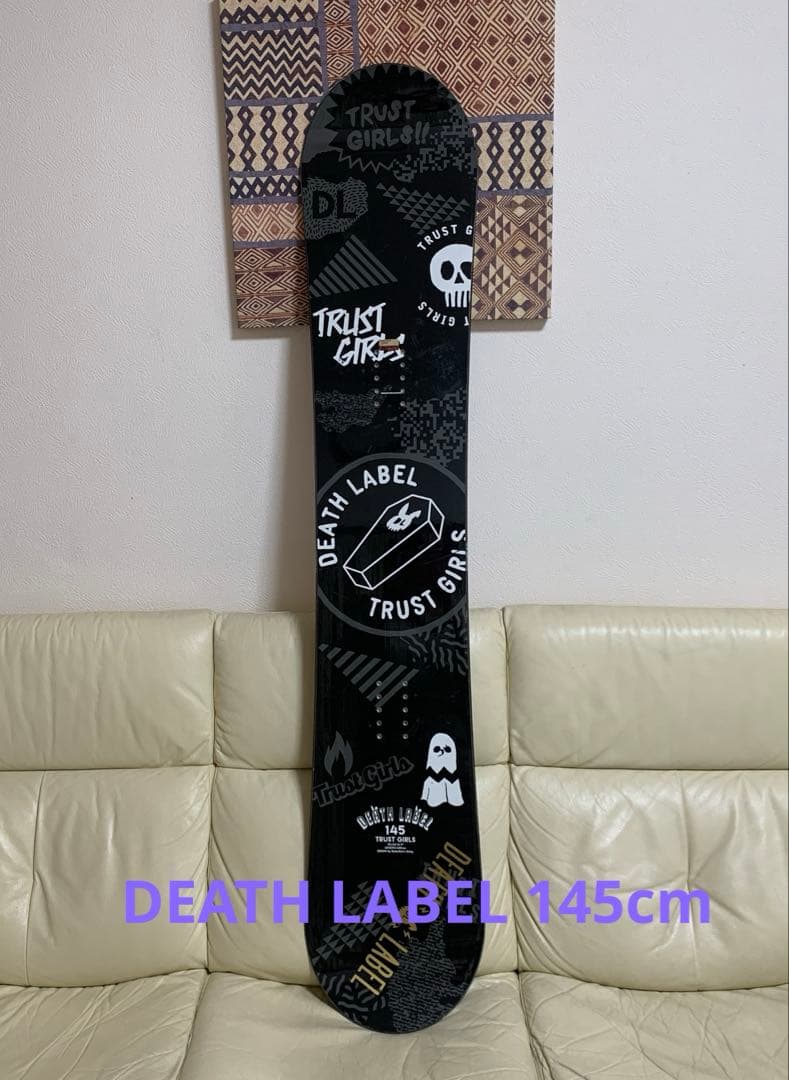 DEATH LABEL スノーボード グラフィックデザイン