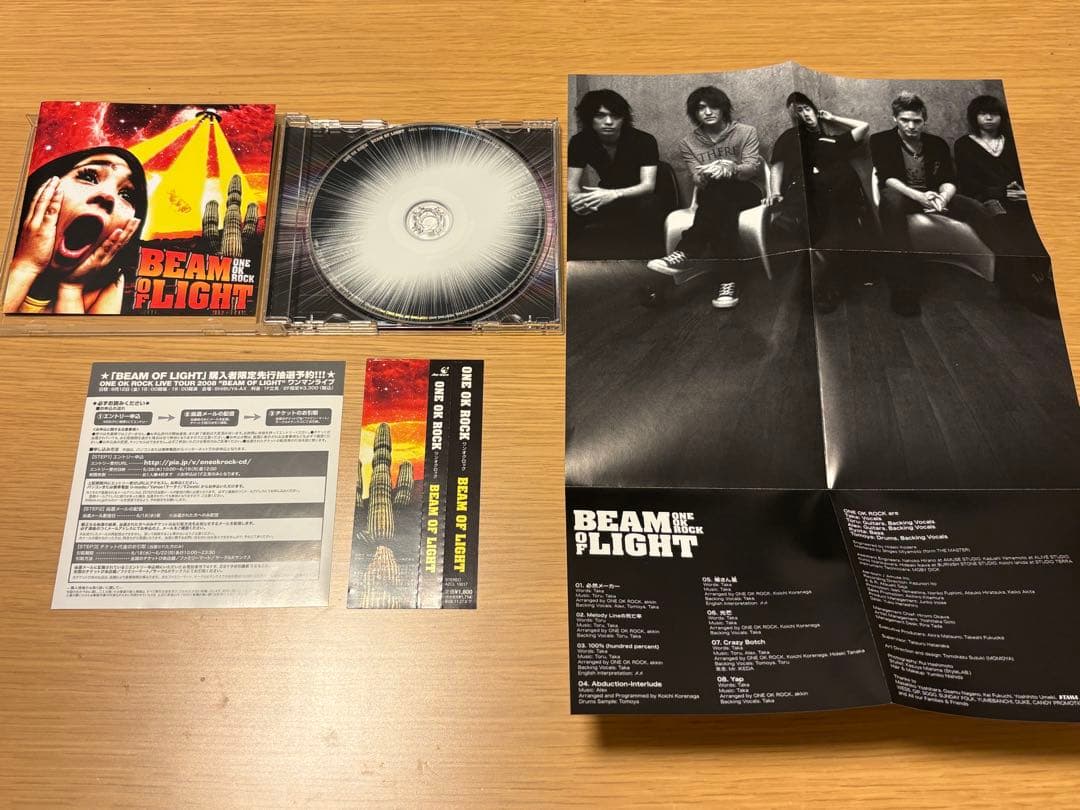 ONE OK ROCK アルバム 6枚セット 初回盤 CD+DVD おまけ付