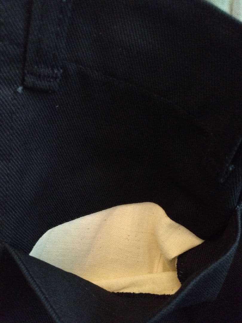 70s デッド BEN DAVIS フリスコパンツ 黄タグ ネイビー 30