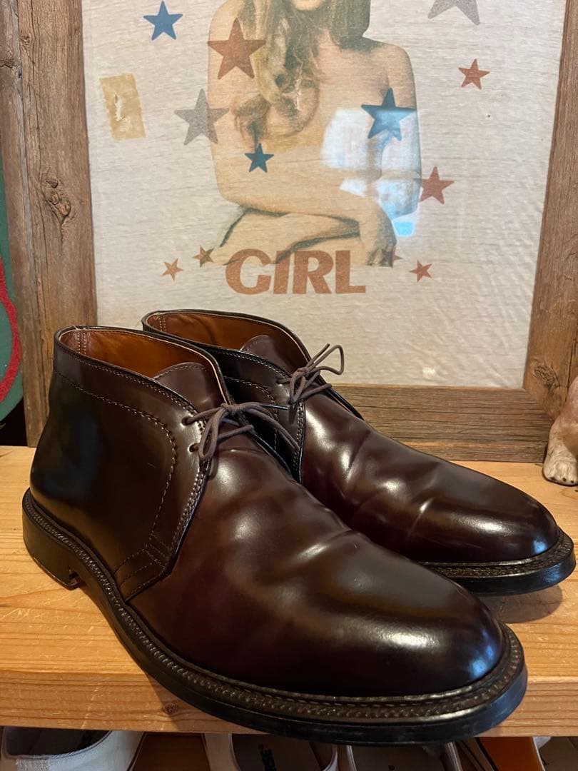 な*郎様 オールデン Alden 1339 コードバン チャッカブーツ 13 C