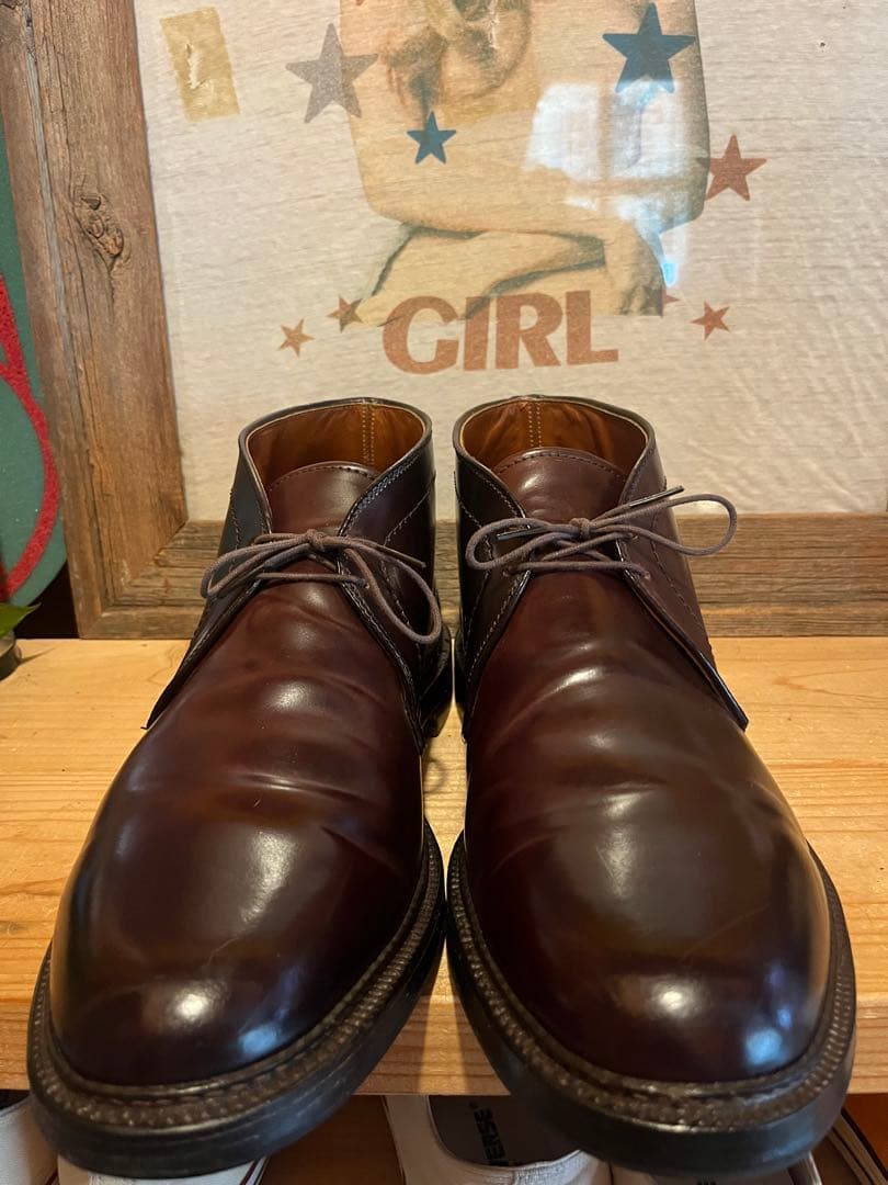 な*郎様 オールデン Alden 1339 コードバン チャッカブーツ 13 C