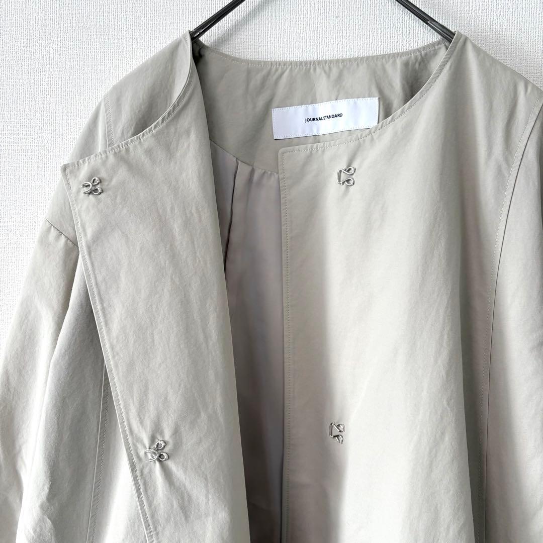 ジャーナルスタンダード コットンナイロンフレアコート 24年モデル　Aライン