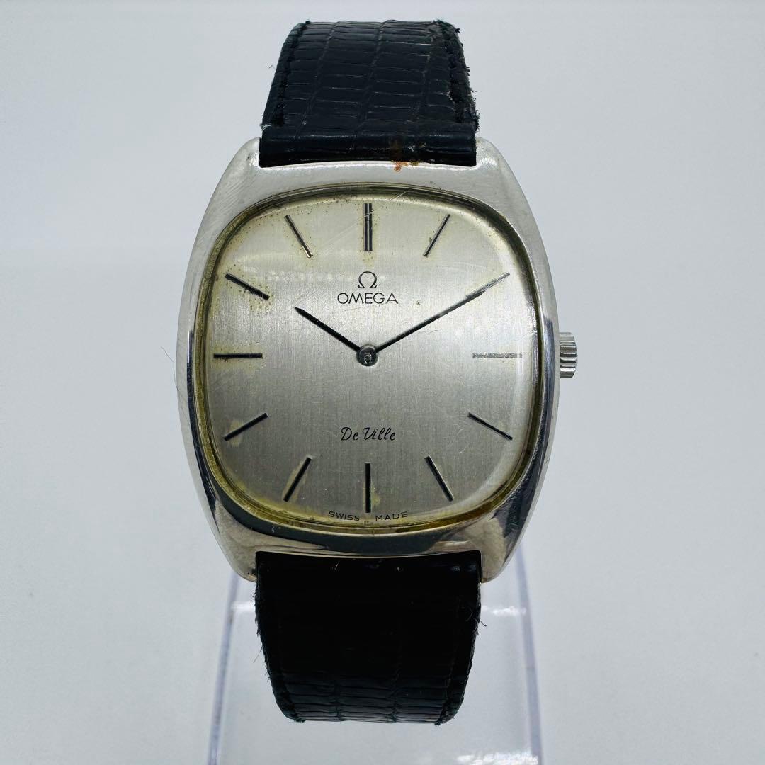 ✨OMEGA✨オメガ✨デヴィル✨ヴィンテージ✨メンズ✨シルバー✨腕時計✨