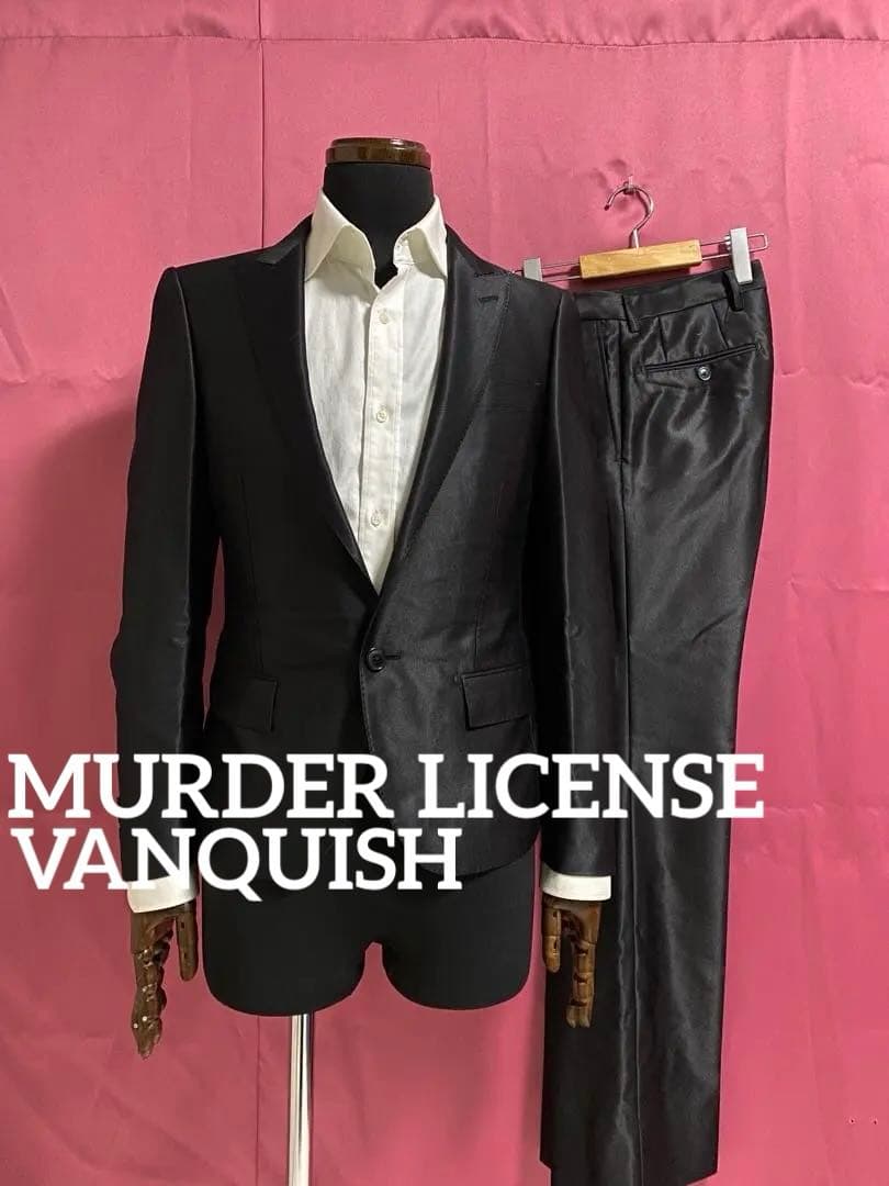 MURDER LICENSE◆VANQUISH◆メンズスーツセットアップ