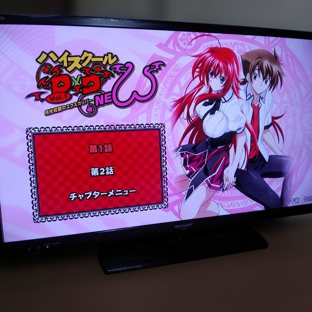 アニメハイスクールD×D全6巻+NEW全6巻レンタルDVD全12巻セット