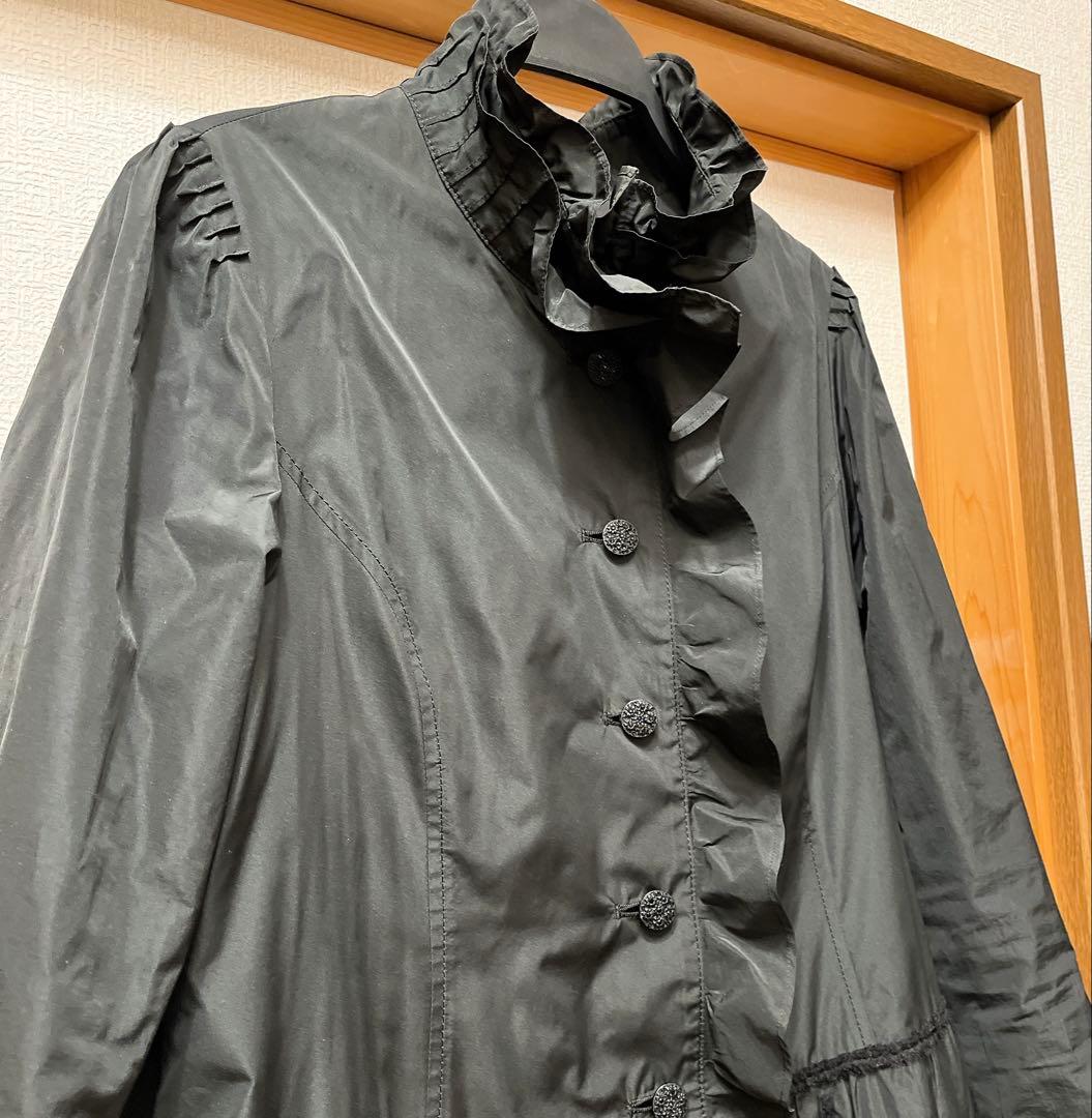 ❤️Import Roosa alba プリーツ ロングコート ブラック46