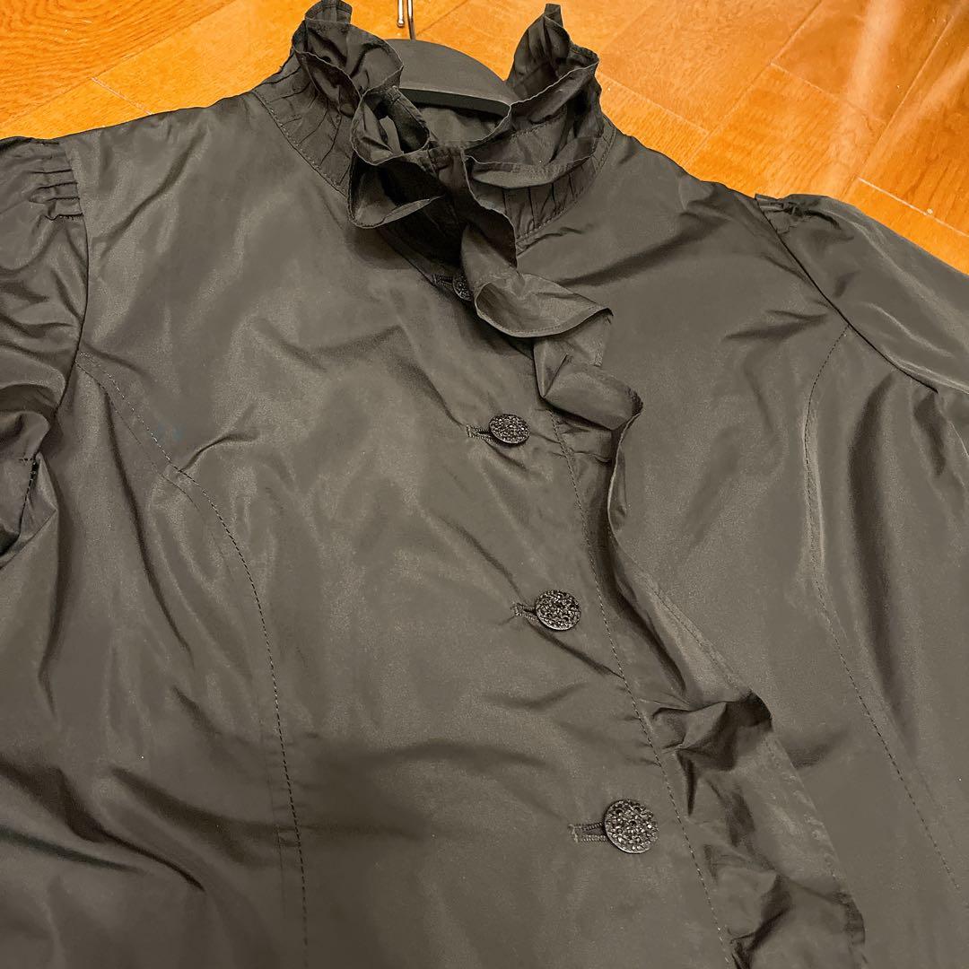 ❤️Import Roosa alba プリーツ ロングコート ブラック46