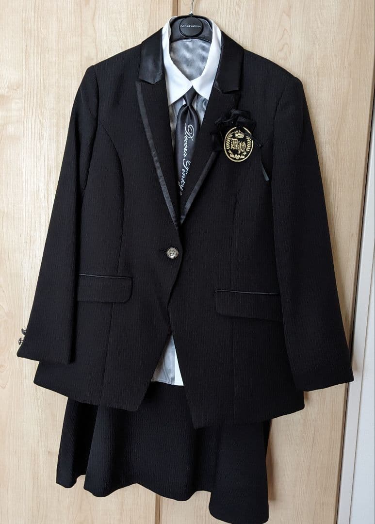 卒服　165 B体　DECORA PINKY'S　スーツ