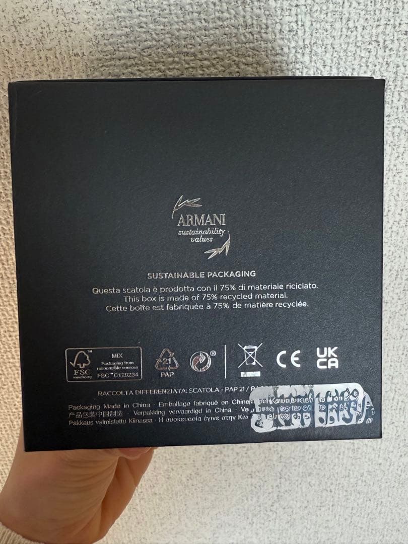 EMPORIO ARMANI ゴールド アナログ腕時計