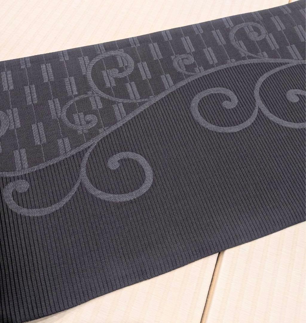 未使用 弥栄織物 リバーシブル 全通 袋帯 端布